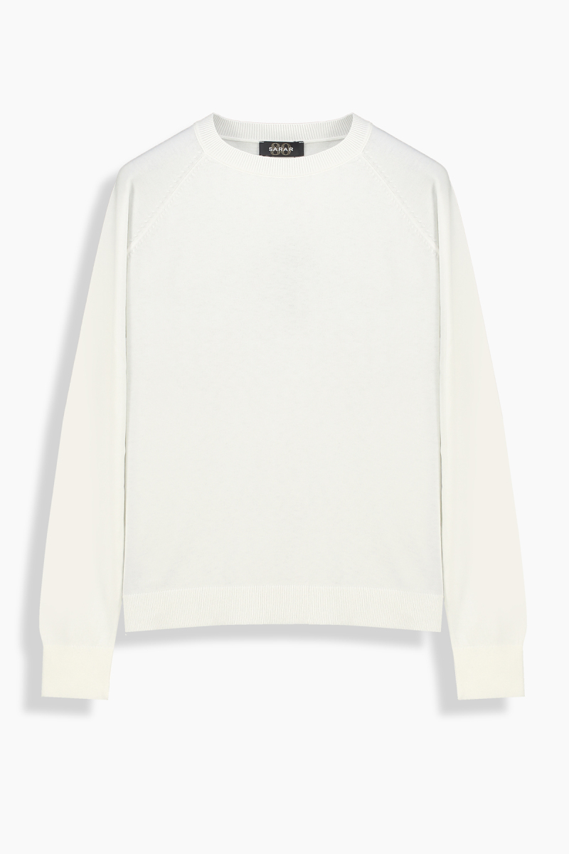 Essential Bisiklet Yaka Kadın Ekru Triko - 1