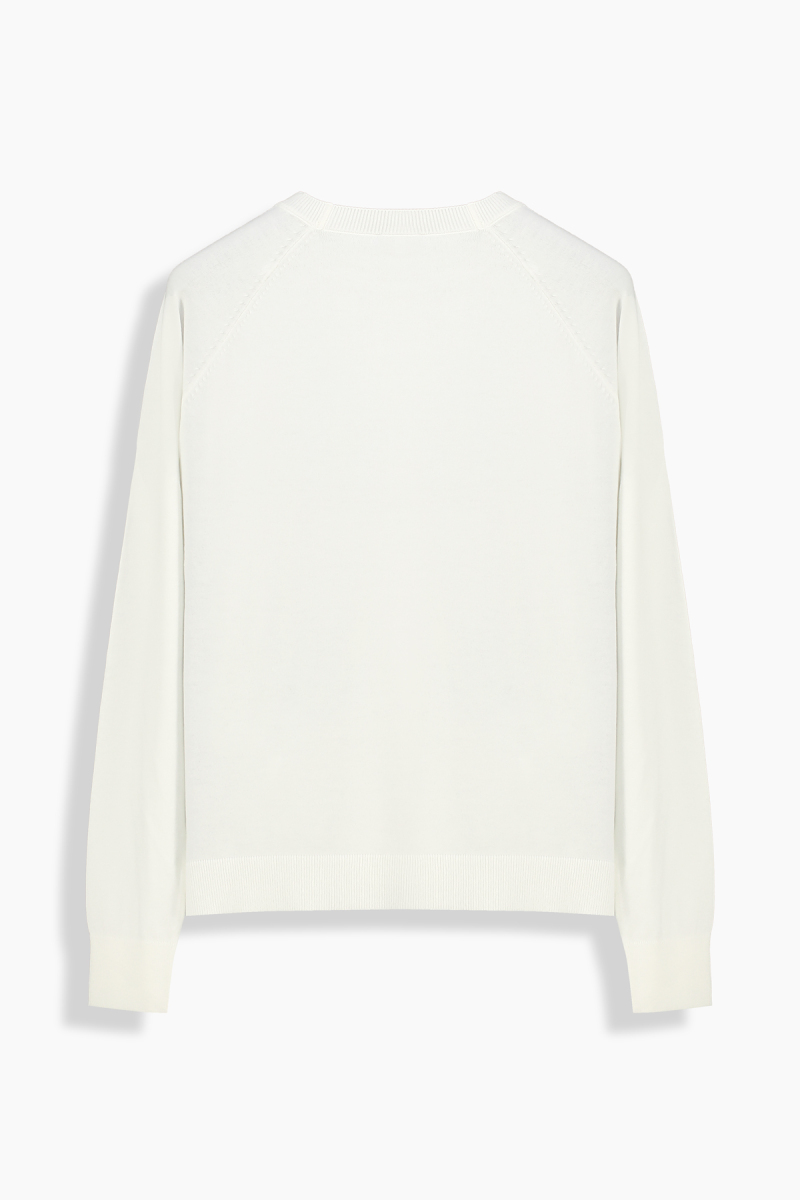 Essential Bisiklet Yaka Kadın Ekru Triko - 2