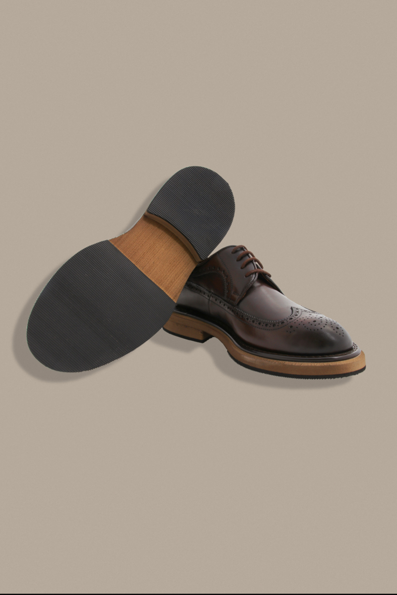 Eva Taban Klasik Kahverengi Ayakkabı - 5