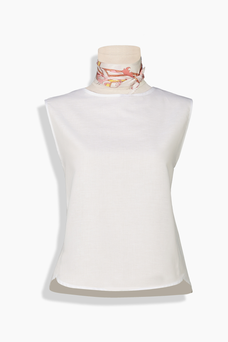 Felice İpek Twill Pudra Fular - 2