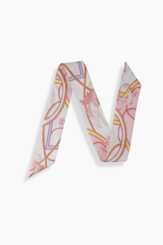 Felice İpek Twill Pudra Fular - SARAR