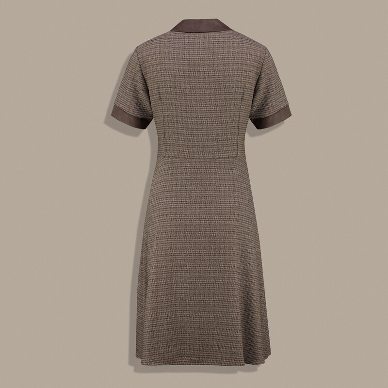 Fiora Kahverengi Elbise - SARAR WOMAN