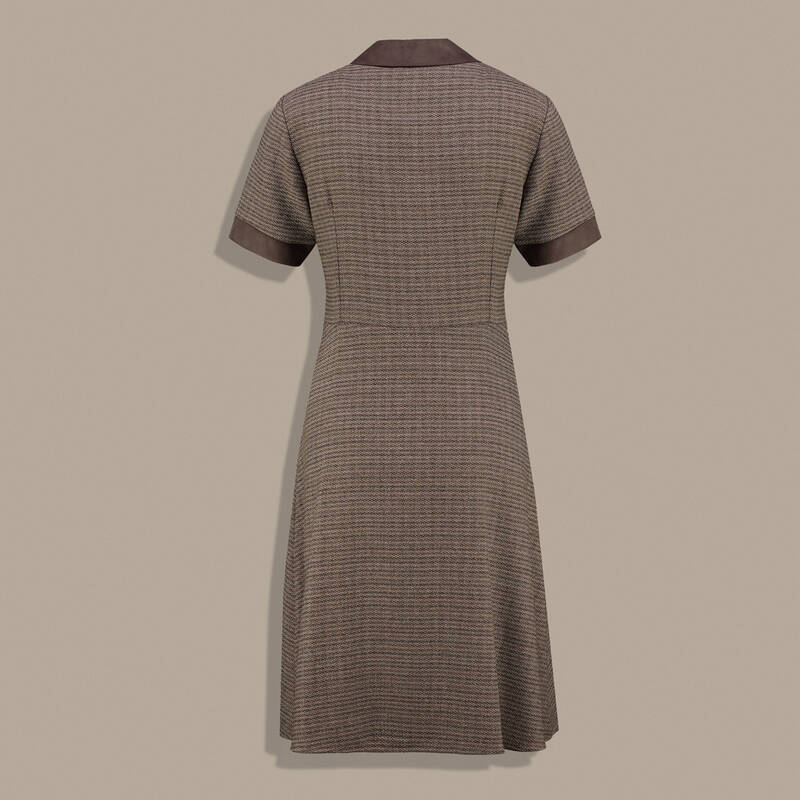 Fiora Kahverengi Elbise - 2