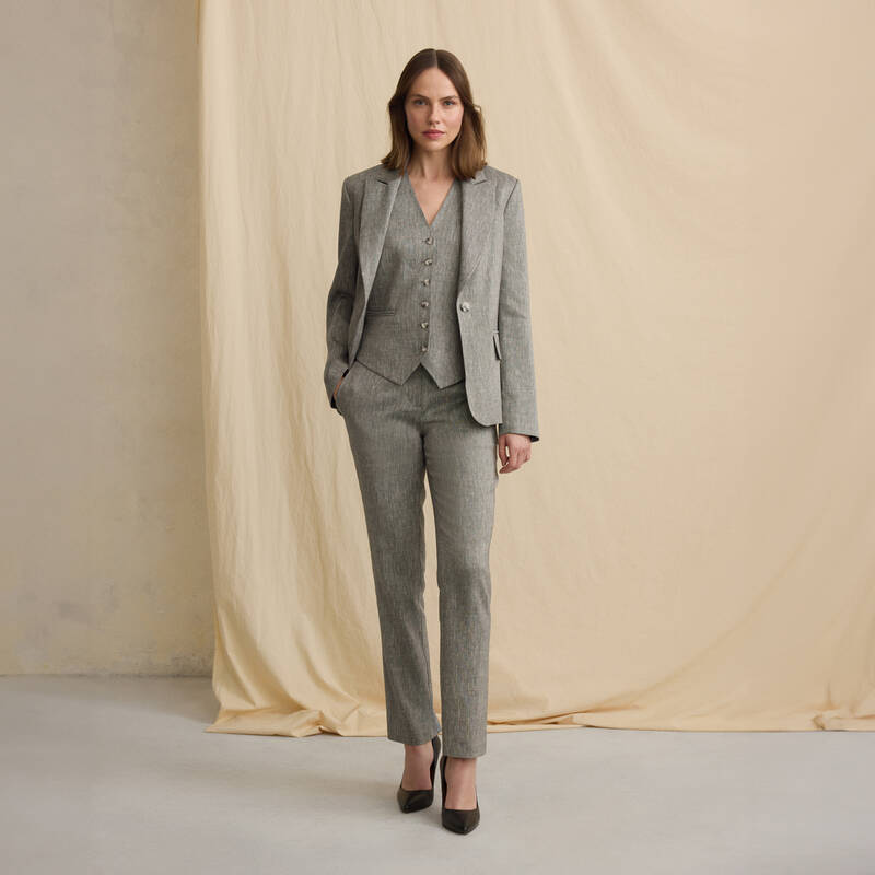 Fortune Gri Pantolon - 1