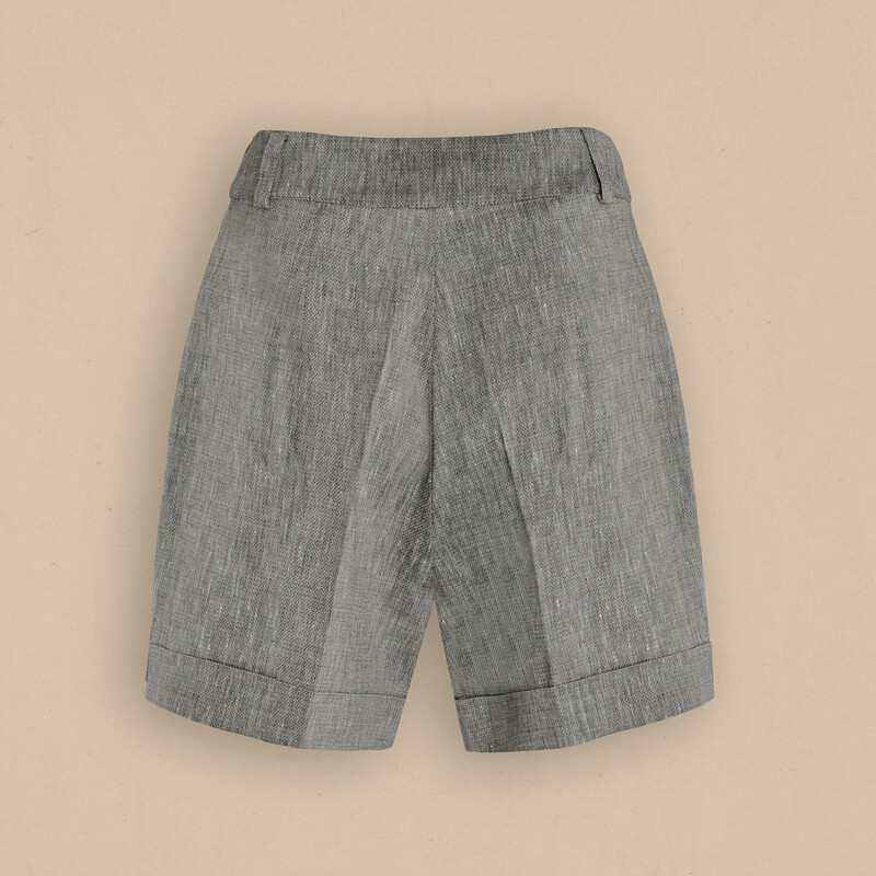 Fortune Gri Şort - SARAR WOMAN