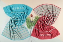 Sarar 90*160 Line Plaj Havlu - SAREV (1)