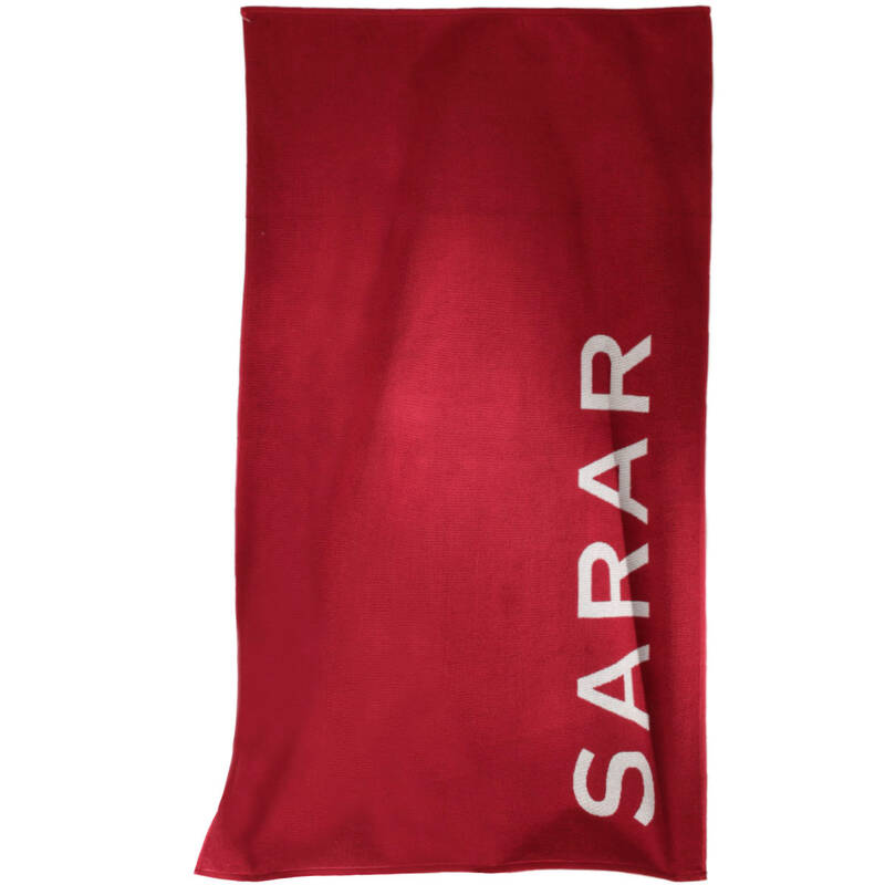 Sarar 90*160 Bordo Plaj Havlu - 2