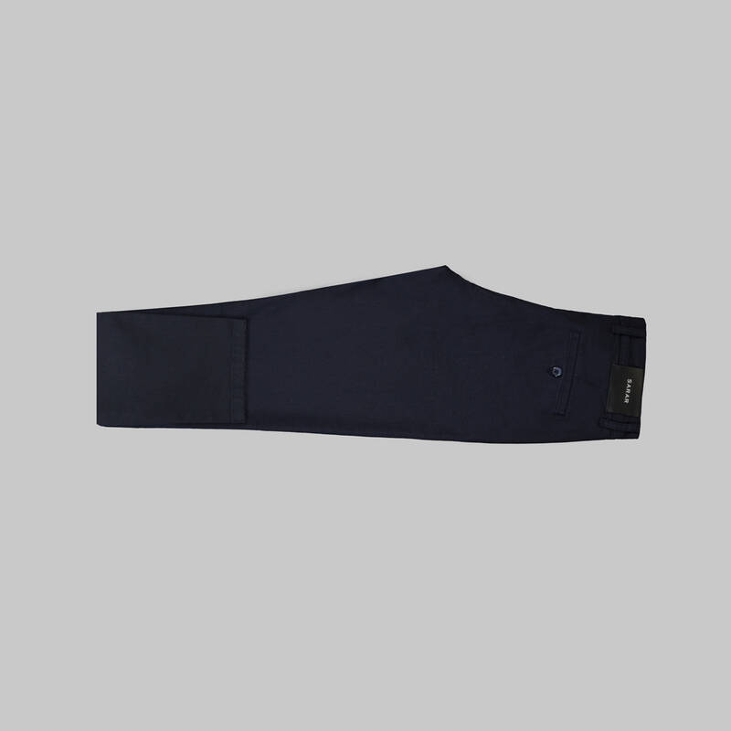 Mace Lacivert Koton Pantolon - 3