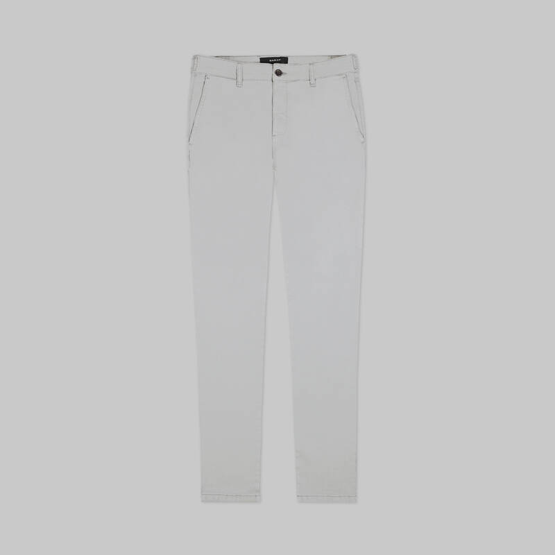 Mace Açık Gri Koton Pantolon - 1