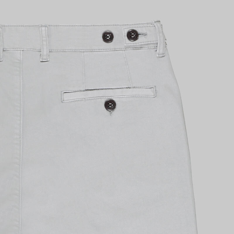 Mace Açık Gri Koton Pantolon - 4