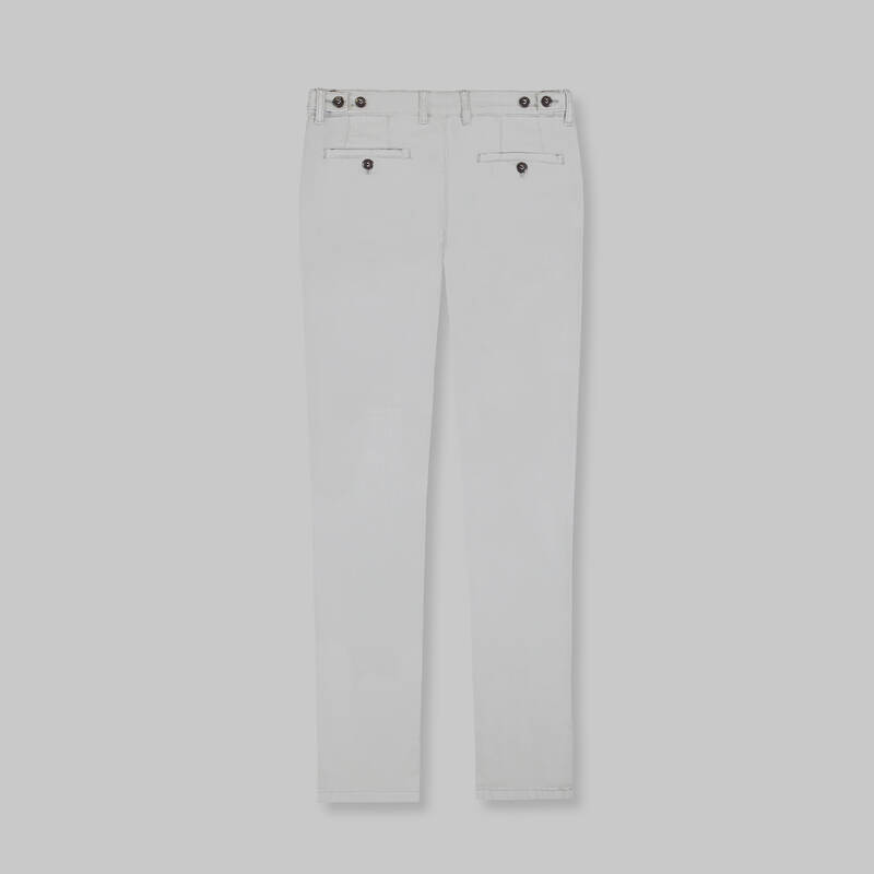 Mace Açık Gri Koton Pantolon - 2