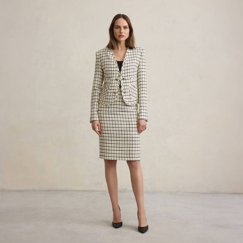 Kristin Ekoseli Bej Etek - 1