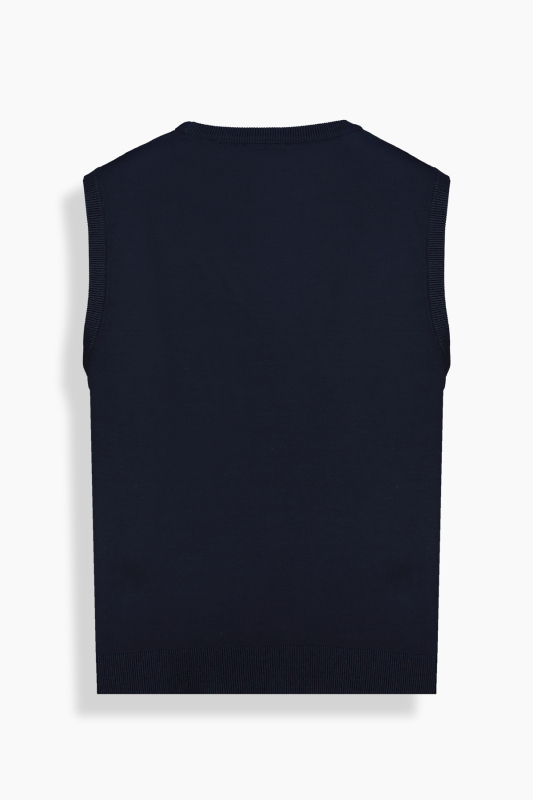 Lina Lacivert Triko Bluz - SARAR WOMAN