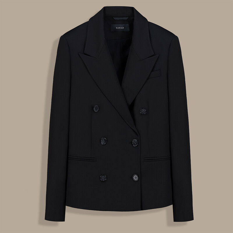 Magnolia Siyah Ceket - SARAR WOMAN