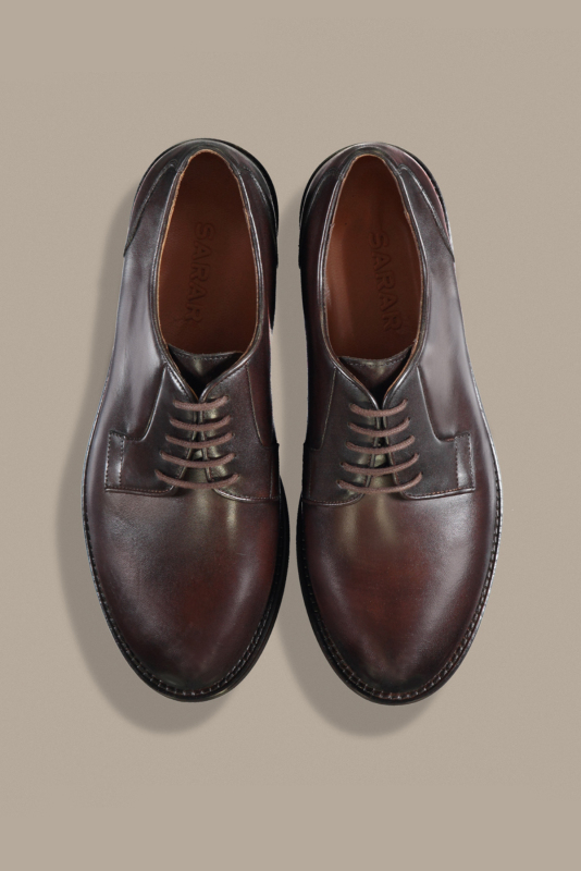 Bağcıklı Klasik Kahverengi Ayakkabı - SARAR