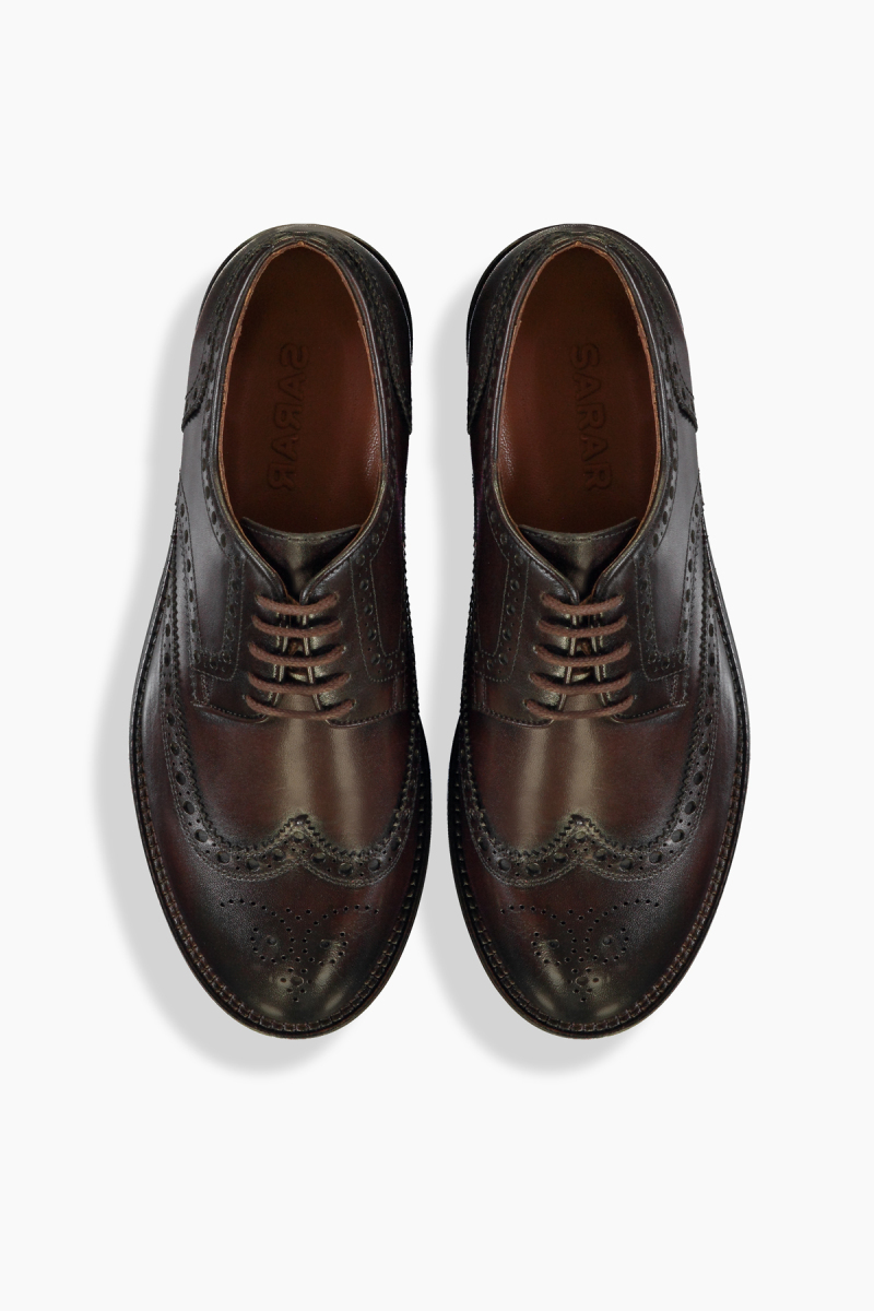 Klasik Kahverengi Mikrolight Ayakkabı - 2