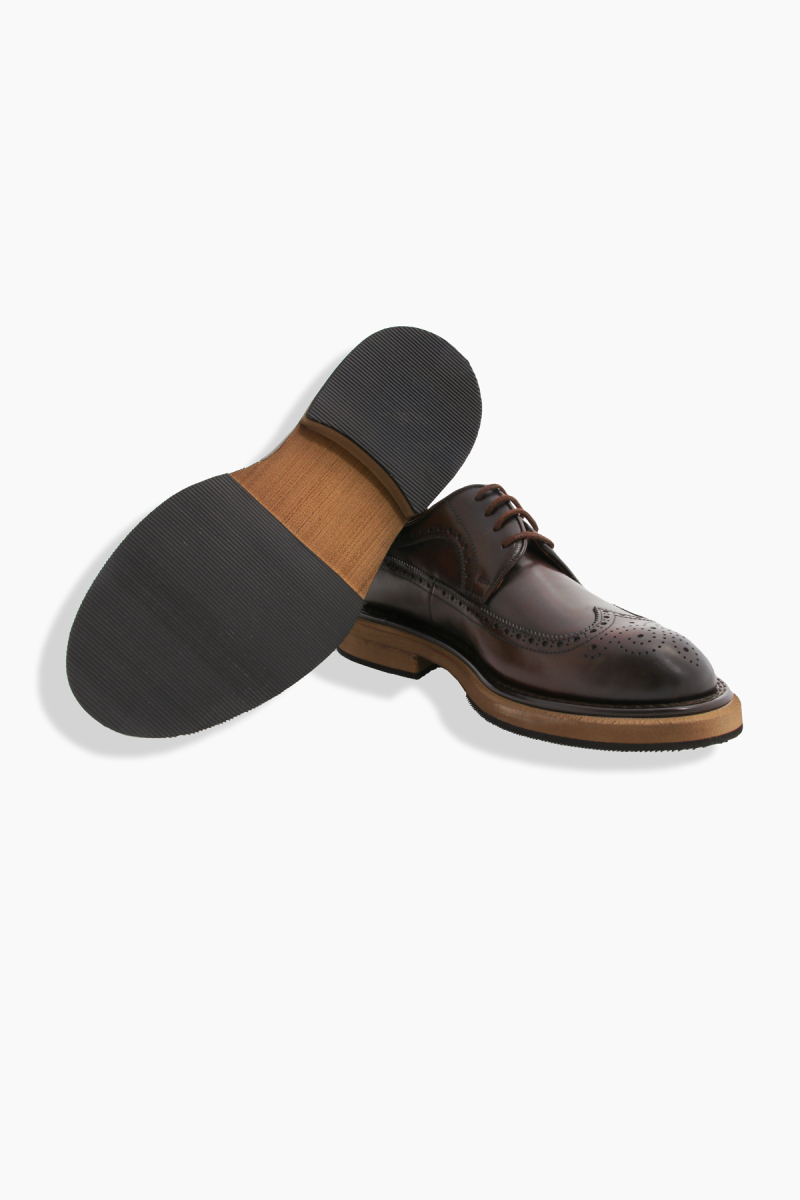 Klasik Kahverengi Mikrolight Ayakkabı - 5