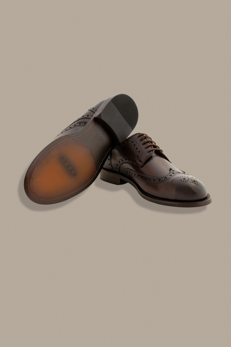 Klasik Kahverengi Mikrolight Ayakkabı - 5