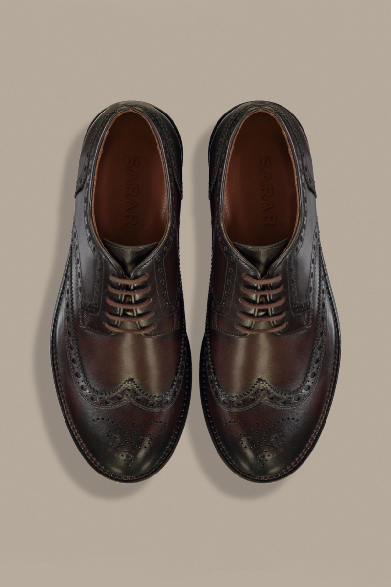 Klasik Kahverengi Mikrolight Ayakkabı - 2