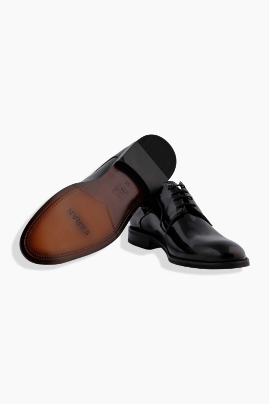 Microlight Taban Siyah Rugan Ayakkabı - SARAR