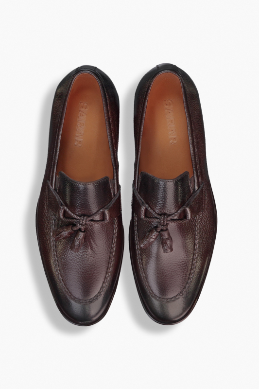 Mikrolight Deri Kahverengi Ayakkabı - SARAR