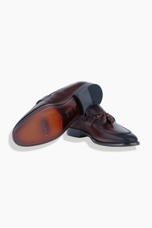 Mikrolight Deri Kahverengi Ayakkabı - SARAR