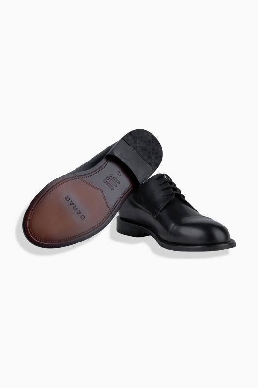 Mikrolight Siyah Klasik Ayakkabı - SARAR