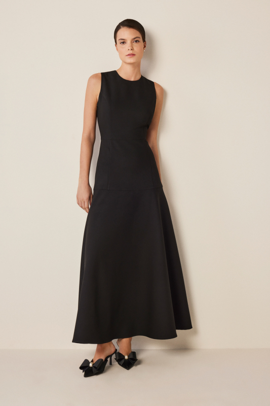 Nourris Siyah Elbise - SARAR WOMAN