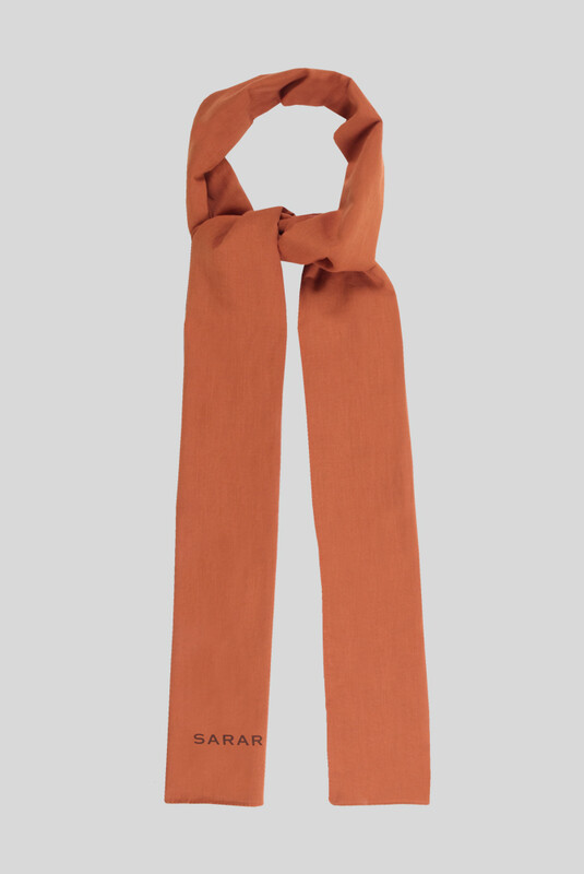 Turuncu Pamuk Şal - SARAR