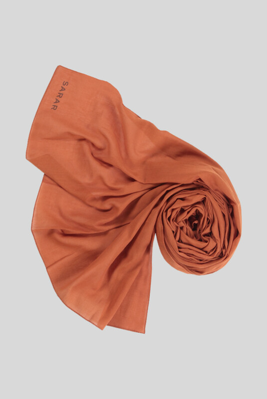 Turuncu Pamuk Şal - SARAR