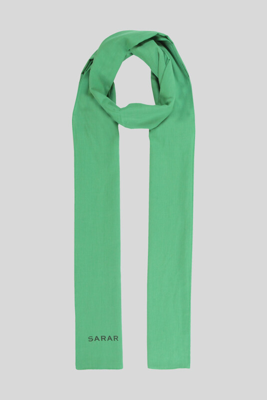 Yeşil Pamuk Şal - SARAR