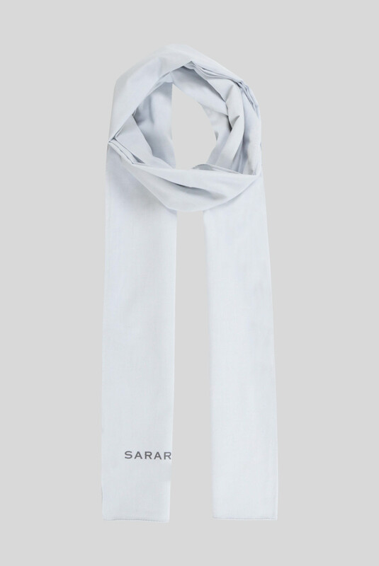 Buz Mavisi Pamuk Şal - SARAR