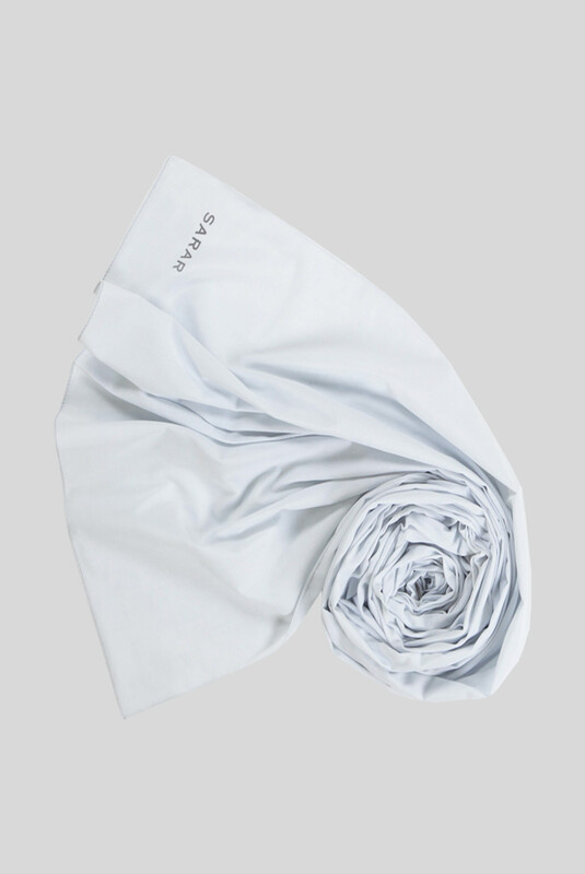 Buz Mavisi Pamuk Şal - SARAR