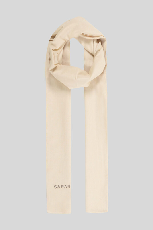 Ekru Pamuk Şal - SARAR