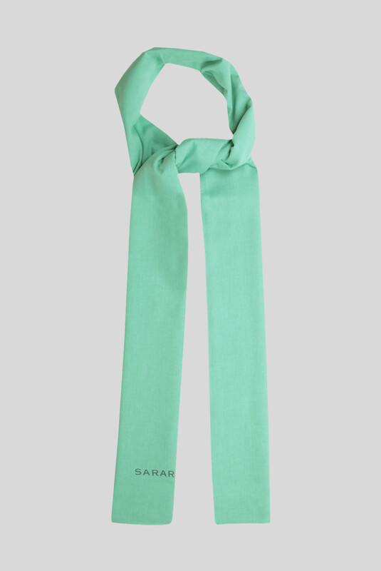 Su Yeşili Pamuk Şal - SARAR
