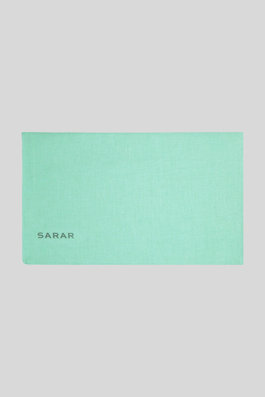 Su Yeşili Pamuk Şal - SARAR