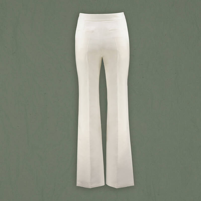 Perrie Beyaz Pantolon - 2