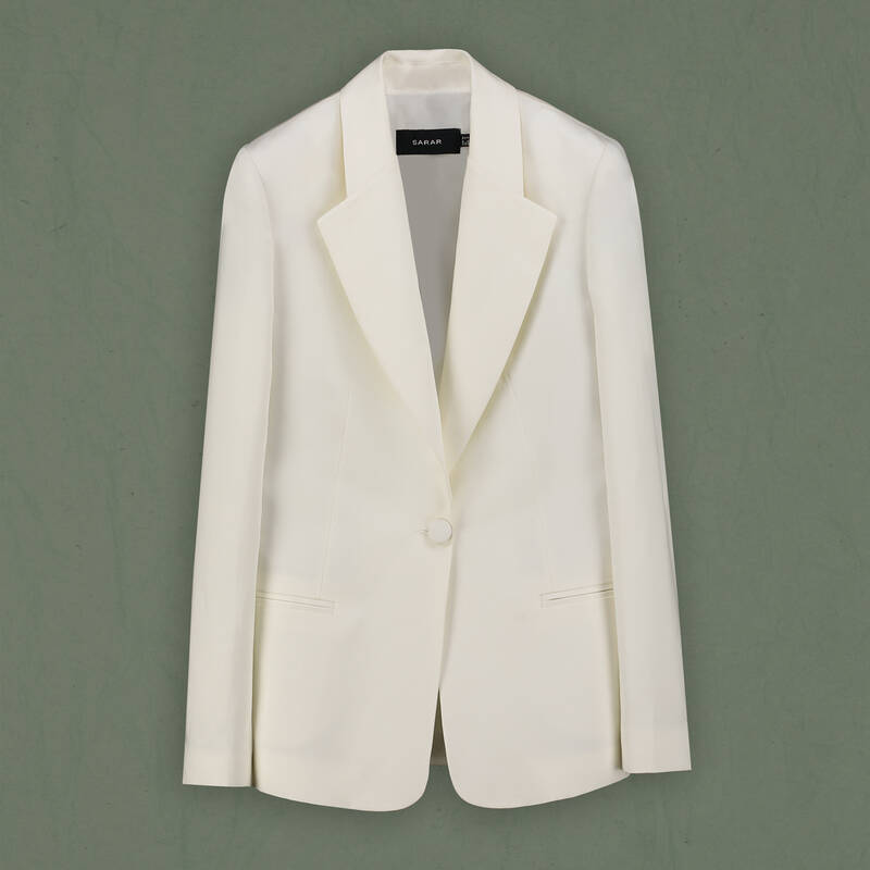 Perrie Beyaz Ceket - 1