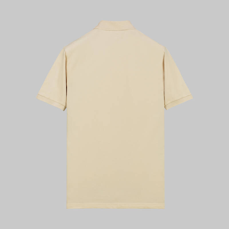 Polo Yaka Bej Tişört - 2