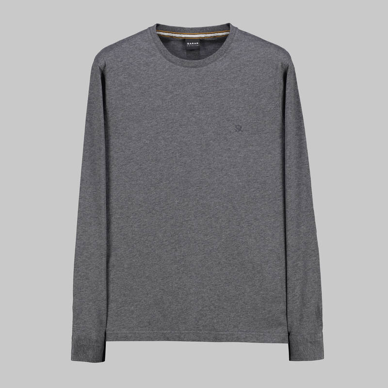 Sarar Premium Bisiklet Yaka Antrasit Sweatshirt - 1