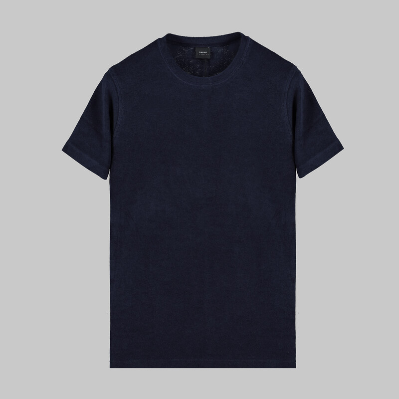 Kısa Kol Lacivert Tişört 