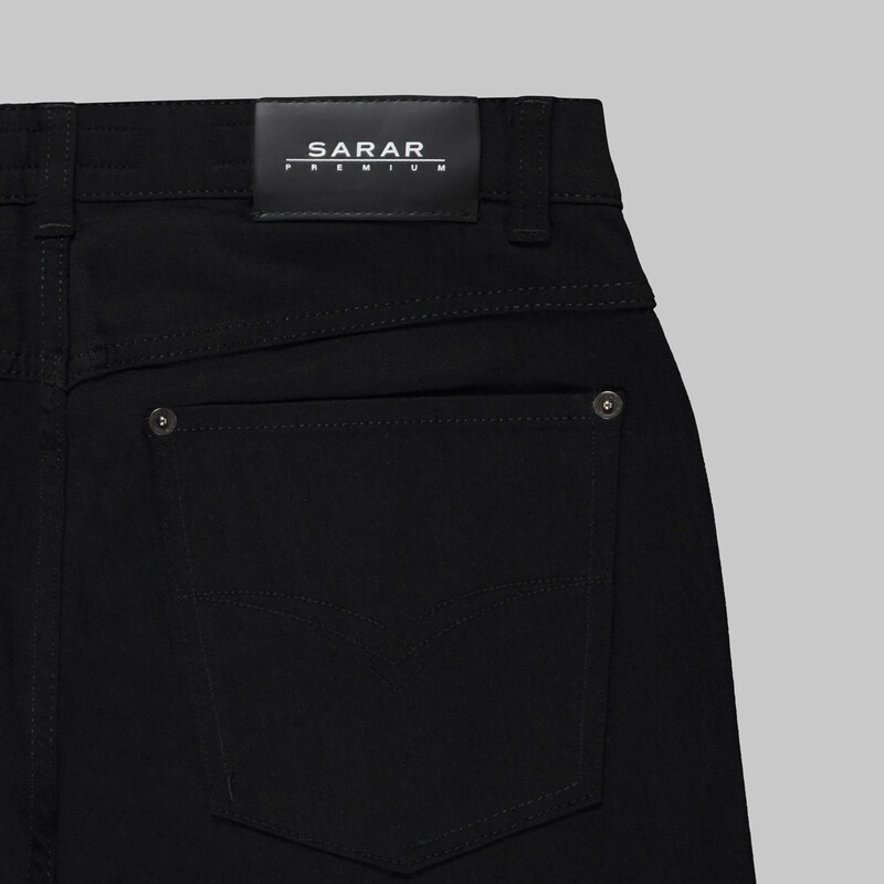 Lityum Siyah Kot Pantolon - SARAR PREMIUM