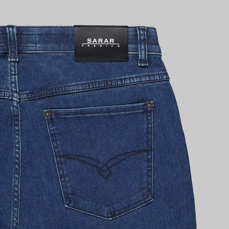 Lityum Mavi Kot Pantolon - 4