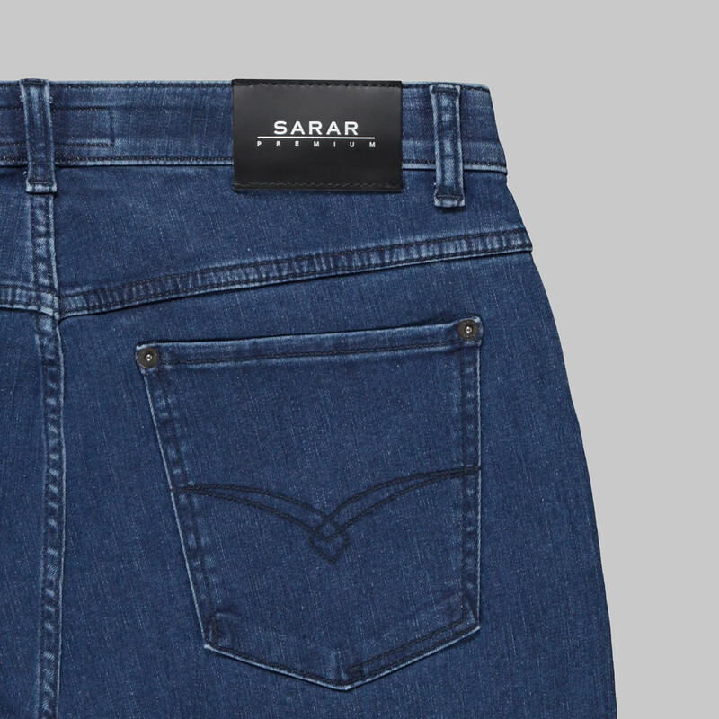 Lityum Mavi Kot Pantolon - SARAR PREMIUM