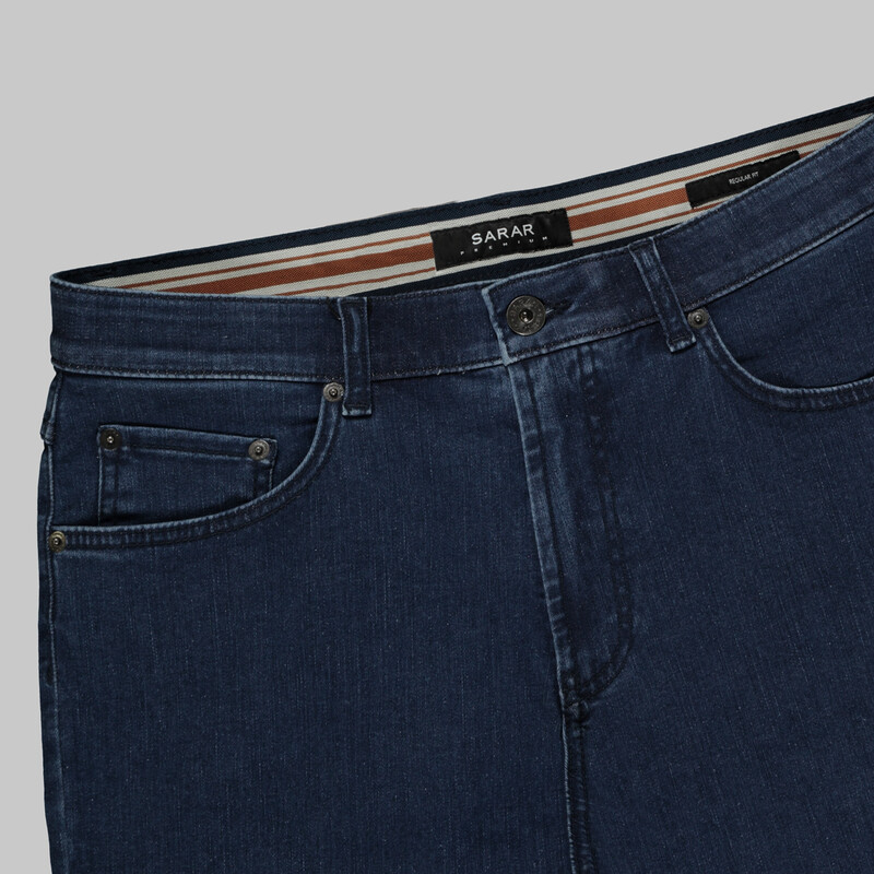 Lityum Lacivert Kot Pantolon - SARAR PREMIUM