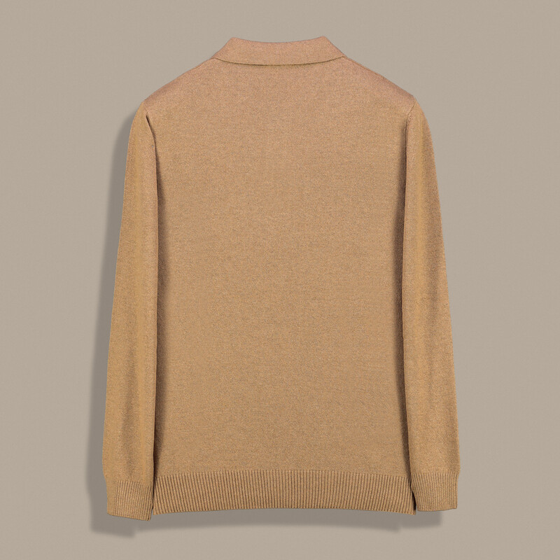 Düğmeli Polo Yaka Triko - SARAR PREMIUM