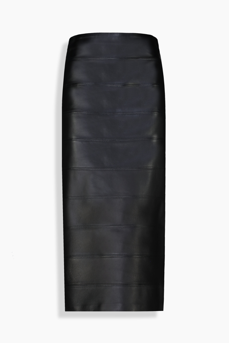 Priv Siyah Deri Etek - 3