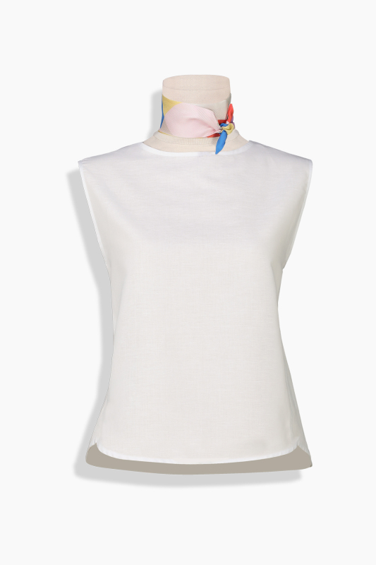 Reneta İpek Twill Sarı Fular - SARAR