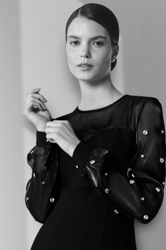 Seche Siyah Abiye - SARAR WOMAN