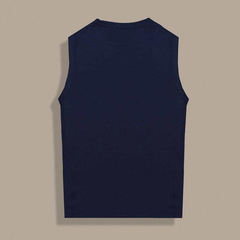 Solace Triko Lacivert Bluz - 2